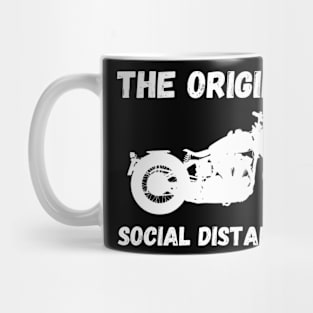 Motorcycle Original Social Distancing Funny Gift Mug